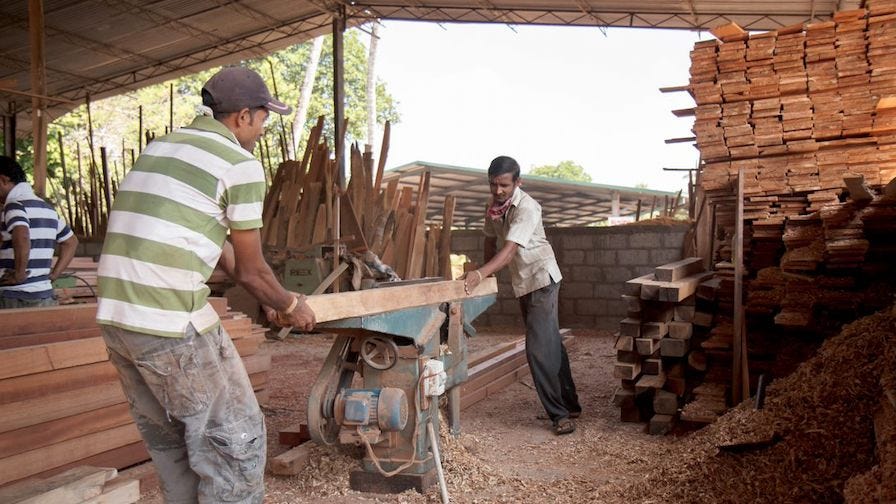 Mahawatta sawing